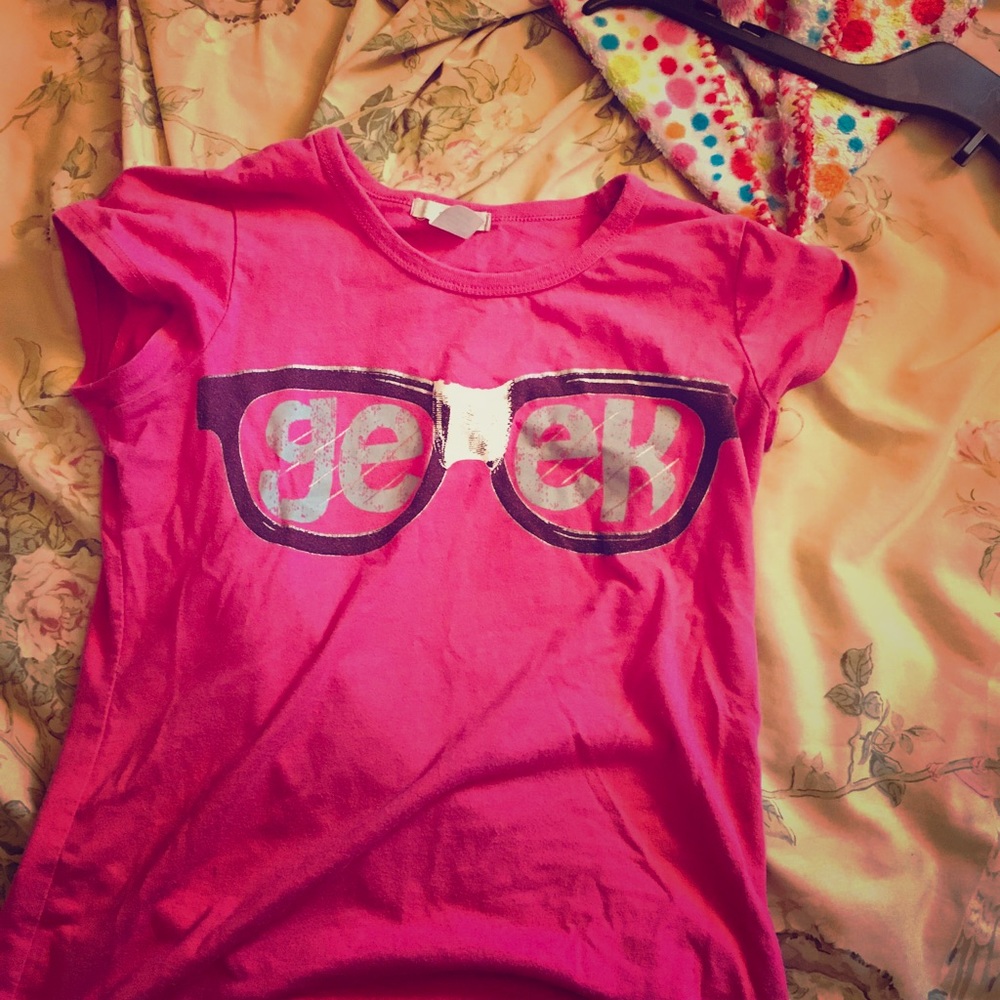 Pink t-shirt